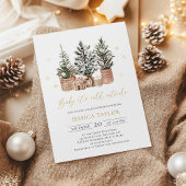 Baby Het is koud buiten het Baby shower van de ker Kaart