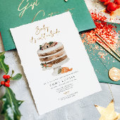 Baby Het is koud buiten het Baby shower van de ker Kaart