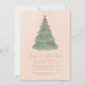 Baby Het is koud buiten het Baby shower van de ker Kaart (Voorkant)