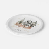 Baby Het is koud buiten het Baby shower van de ker Papieren Bordje (Gekanteld)