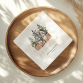 Baby Het is koud buiten het Baby shower van de ker Servet