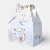 Baby Het is koud buiten het Baby shower van de win Bedankdoosjes (Voorkant Zijde)