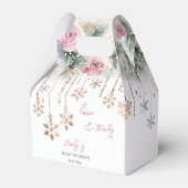 Baby het is koud buiten het baby shower van de win bedankdoosjes (Voorkant Zijde)