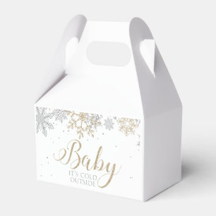 Baby Het is koud buiten het Baby shower van de win Bedankdoosjes