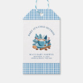 Baby Het is koud buiten het Baby shower van de win Cadeaulabel (Voorkant)