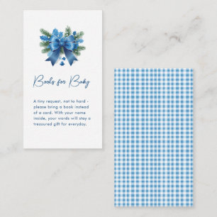 Baby Het is koud buiten het Baby shower van de win Informatiekaartje