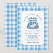 Baby Het is koud buiten het Baby shower van de win Kaart (Voorkant / Achterkant)