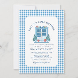 Baby Het is koud buiten het Baby shower van de win Kaart