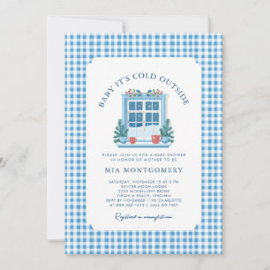 Baby Het is koud buiten het Baby shower van de win Kaart