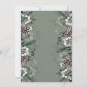 Baby het is koud buiten het baby shower van de win kaart (Achterkant)