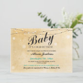 Baby Het is koud buiten het Baby shower van de Win Kaart (Staand voorkant)