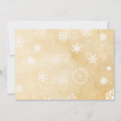 Baby Het is koud buiten het Baby shower van de Win Kaart (Achterkant)