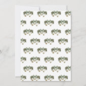 Baby het is koud buiten het Baby shower van de win Kaart (Achterkant)