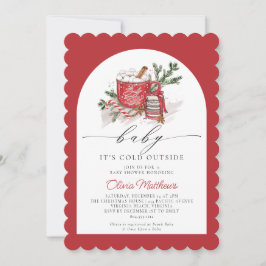 Baby Het is koud buiten het Baby shower van de win Kaart