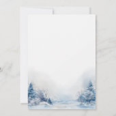 Baby Het is Koud Buiten het Baby shower van de Win Kaart (Achterkant)