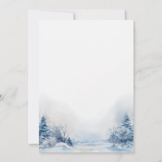 Baby Het is Koud Buiten het Baby shower van de Win Kaart (Achterkant)