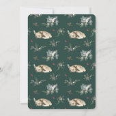 Baby Het is koud buiten het Baby shower van de win Kaart (Achterkant)