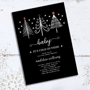 Baby Het is koud buiten het Baby shower van de win Kaart