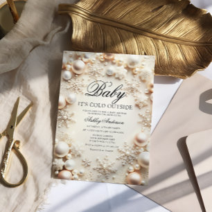 Baby Het is koud buiten het Baby shower van de win Kaart