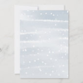 Baby Het is koud buiten het Baby shower van de Win Kaart (Achterkant)