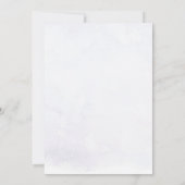 Baby Het is koud buiten het Baby shower van de win Kaart (Achterkant)