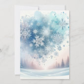 Baby Het is koud buiten het Baby shower van de win Kaart (Achterkant)