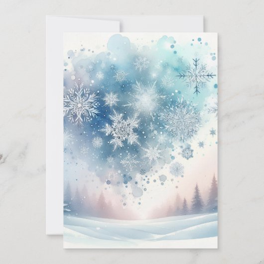 Baby Het is koud buiten het Baby shower van de win Kaart (Achterkant)