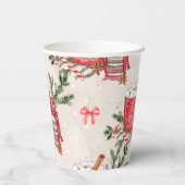 Baby Het is koud buiten het Baby shower van de win Papieren Bekers (Achterkant)