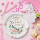 Baby Het is koud buiten het Baby shower van de Win Papieren Bordje (Feest)