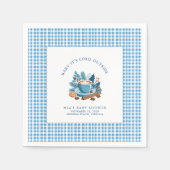 Baby Het is koud buiten het Baby shower van de win Servet (Voorkant)