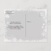 Baby het is koud buiten het Baby shower van de win Uitnodiging Briefkaart (Achterkant)