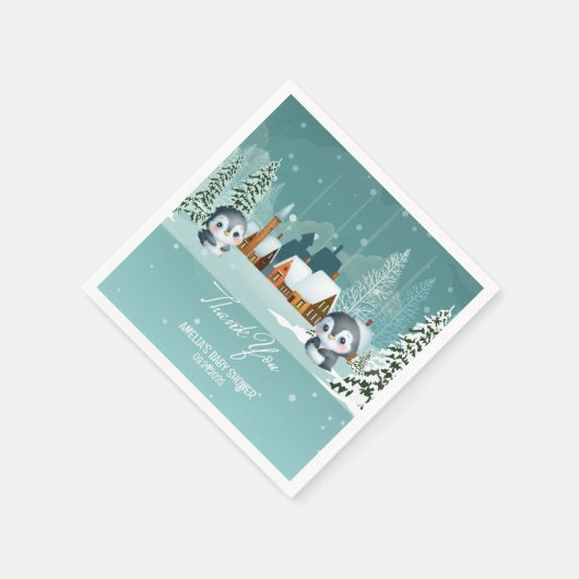 Baby Het is Koud Buiten het Baby shower van het Wi Servet (Hoek)