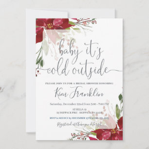 Baby het is koud buiten het Vrijgezellenfeest van  Kaart