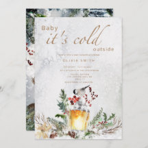 Baby het is koud buiten het winterse baby shower i