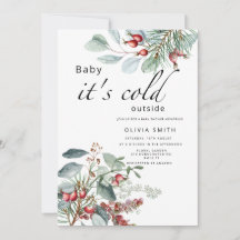 Baby het is koud buiten het winterse baby shower i