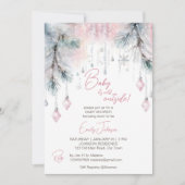 Baby Het is koud buiten het winterse baby shower p Kaart (Voorkant)