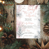 Baby Het is koud buiten het winterse baby shower p Kaart