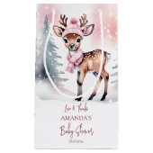 Baby Het is koud buiten het winterse baby shower r Klein Cadeauzakje (Voorkant)