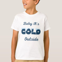 Baby Het is koud buiten Hoodie