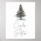 Baby Het is koud buiten Kaarten en geschenken Poster (Voorkant)