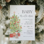 Baby Het is koud buiten kerstBaby shower Kaart<br><div class="desc">Baby Het is Koud buiten de Uitnodiging van het Baby shower van Kerstmis</div>