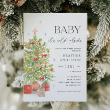 Baby Het is koud buiten kerstBaby shower