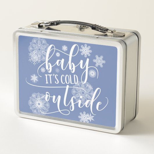 Baby het is koud buiten Kerstmis (Achterkant)