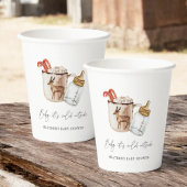 Baby Het Is Koud Buiten Knus Winter Baby Shower Papieren Bekers