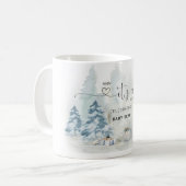 Baby het is koud buiten koffiemok (Voorkant links)