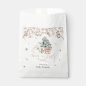 Baby het is koud buiten Polar Beer Baby shower Bedankzakje (Voorkant)