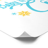 Baby het is koud buiten poster (Hoek)