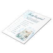 Baby Het is koud Buiten Raad de prijs Notitieblok (Schuin)