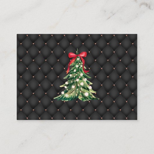 Baby Het is koud buiten Red Bow Book Request Informatiekaartje (Achterkant)