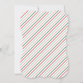 Baby Het is Koud Buiten Retro Baby shower Kaart (Achterkant)